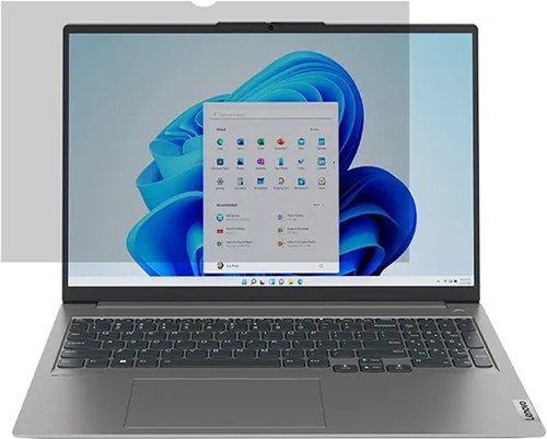 Lenovo 4XJ1K79633 schermfilter 40,6 cm (16") Laptop Randloze privacyfilter voor schermen