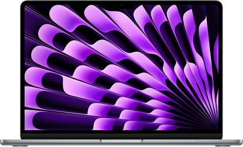 Apple MacBook Air Laptop 34,5 cm (13.6") Apple M M3 16 GB 512 GB SSD Wi-Fi 6E (802.11ax) macOS Sonoma Grijs