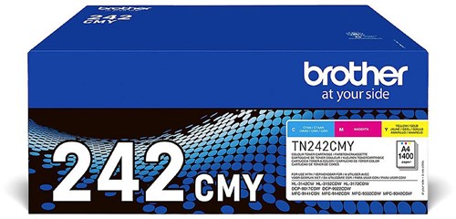 Brother TN-242CMY tonercartridge 1 stuk(s) Origineel Cyaan, Magenta, Geel