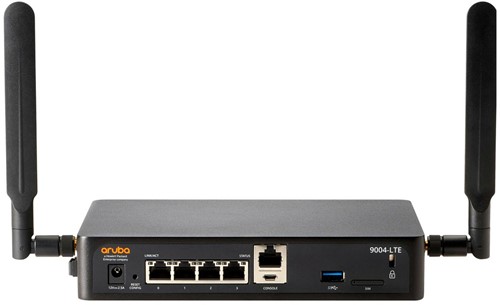 HPE Aruba 9004 (RW) 4-Port 10/100/1000BASE-T LTE Branch gateway/controller 10, 100, 1000 Mbit/s-2