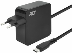 ACT AC2010 oplader voor mobiele apparatuur Laptop, Smartphone, Tablet Zwart AC Snel opladen Binnen