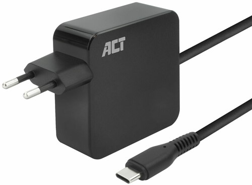 ACT AC2010 oplader voor mobiele apparatuur Laptop, Smartphone, Tablet Zwart AC Snel opladen Binnen