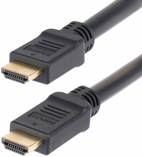 StarTech.com 15m Actieve HDMI 2.0 Kabel, CMP, Plenum Rated, High Speed HDMI Kabel, 4K 60Hz, 18Gbps, HDR10/HDCP 2.2/ARC, CMP HDMI Kabel voor Plenumruimten