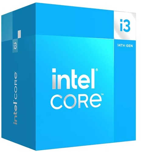 Intel Core i3-14100F processor 12 MB Smart Cache Box