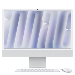 Apple iMac Apple M M4 59,7 cm (23.5") 4480 x 2520 Pixels Alles-in-één-pc 16 GB 512 GB SSD macOS Sequoia Wi-Fi 6E (802.11ax) Zilver