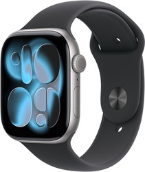 Apple Watch Series 11 OLED 46 mm Digitaal 416 x 496 Pixels Touchscreen Grijs Wifi GPS