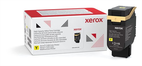 Xerox C320/C325 hoge capaciteit tonercassette, geel (5.500 pagina's)