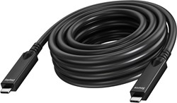 Vision TC 15MUSBC/BL USB-kabel 15 m USB C Zwart