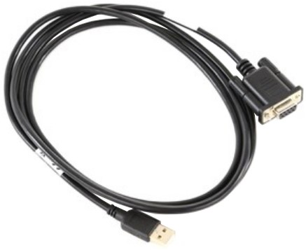 Zebra CBL-58926-06 seriële kabel Zwart 2,7 m USB Type-A DB-9