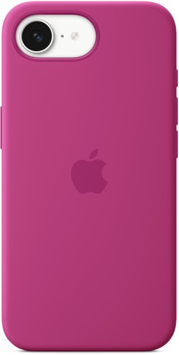 Apple Siliconenhoesje voor iPhone 16e - Fuchsia