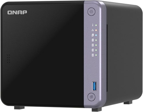 QNAP TS-432X-4G data-opslag-server NAS Tower Ethernet LAN Zwart Alpine AL-524