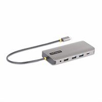 StarTech.com USB-C Triple Monitor Multiport Adapter, 5Gbps, Dual 4K 60Hz + 4K 30Hz HDMI & DisplayPort, 4-Port USB Hub, 100W PD Pass-Through, GbE, SD/MicroSD Kaartlezers-2