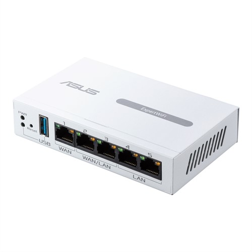 ASUS ExpertWiFi EBG15 bedrade router Gigabit Ethernet Wit