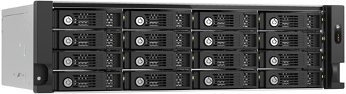 QNAP TL-R1600PES-RP behuizing voor opslagstations HDD-/SSD-behuizing Zwart, Grijs 2.5/3.5"-3
