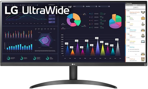 LG 34WQ500-B computer monitor 86,4 cm (34") 2560 x 1080 Pixels UltraWide Full HD LED Zwart