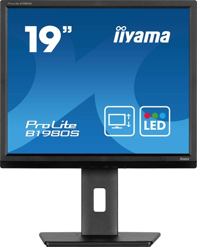 iiyama ProLite B1980S-B1 computer monitor 48,3 cm (19") 1280 x 1024 Pixels VGA LED Zwart