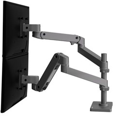 Ergotron LX Series 45-690-293 flat panel bureau steun 68,6 cm (27") Donkergrijs