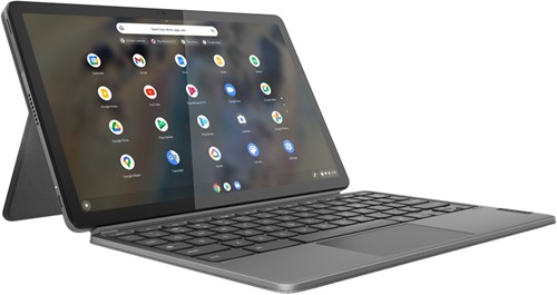 Lenovo IdeaPad Duet 3 Chrome 11Q727 Chromebook 27,8 cm (10.9") Touchscreen Qualcomm Snapdragon 7c Gen 2 8 GB LPDDR4x-SDRAM 128 GB eMMC Wi-Fi 5 (802.11ac) ChromeOS Grijs