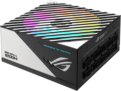 ASUS ROG -LOKI-1200T-SFX-L-GAMING power supply unit 1200 W 20+4 pin ATX Zwart, Zilver