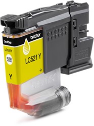 Brother LC521Y inktcartridge 1 stuk(s) Origineel Geel