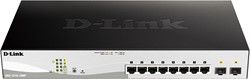 D-Link DGS-1210-10MP Managed L2 Gigabit Ethernet (10/100/1000) Power over Ethernet (PoE) Zwart, Grijs