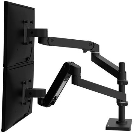 Ergotron LX Series 45-690-292 flat panel bureau steun 68,6 cm (27") Zwart