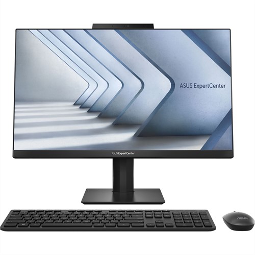 ASUS ExpertCenter E5 AiO 24 E5402WVART-BPD015X Intel Core 5 120U 60,5 cm (23.8") 1920 x 1080 Pixels Touchscreen Alles-in-één-pc 16 GB DDR5-SDRAM 256 GB SSD Windows 11 Pro Wi-Fi 6E (802.11ax) Zwart