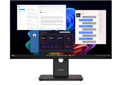 Lenovo ThinkVision T27ud-40 computer monitor 68,6 cm (27") 3840 x 2160 Pixels 4K Ultra HD LCD Zwart