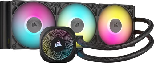 Corsair iCUE LINK TITAN RX RGB Processor Alles-in-één vloeistofkoeler 12 cm Zwart 1 stuk(s)