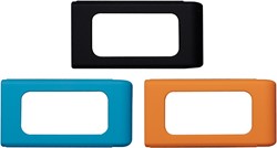 Kingston Technology 3 rubberen hoezen voor XS SSD: zwart, blauw, oranje