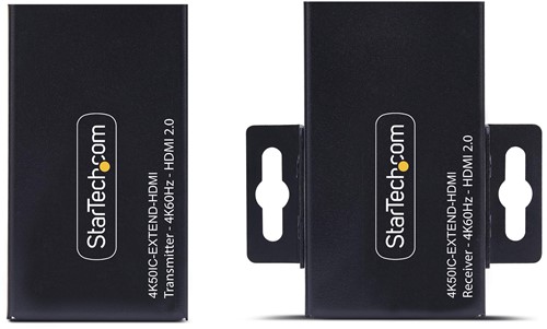 StarTech.com 4K50IC-EXTEND-HDMI audio/video extender AV-zender & ontvanger Zwart-3