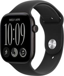 Apple Watch Series 12 OLED 42 mm Digitaal 374 x 446 Pixels Touchscreen 5G Zwart Wifi GPS