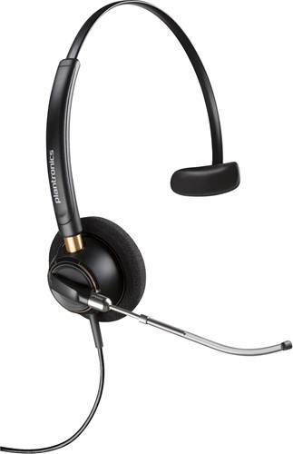 POLY EncorePro 510V Monaural Headset VoiceTube met Quick Disconnect