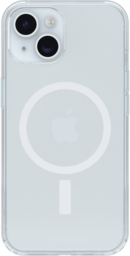 OtterBox Symmetry Clear voor MagSafe Series voor Apple iPhone 16e/15/14/13, transparant