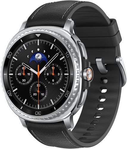 Samsung Galaxy Watch 8 Classic 3,3 cm (1.3") AMOLED 46 mm Digitaal 438 x 438 Pixels Touchscreen 4G Zilver Wifi GPS