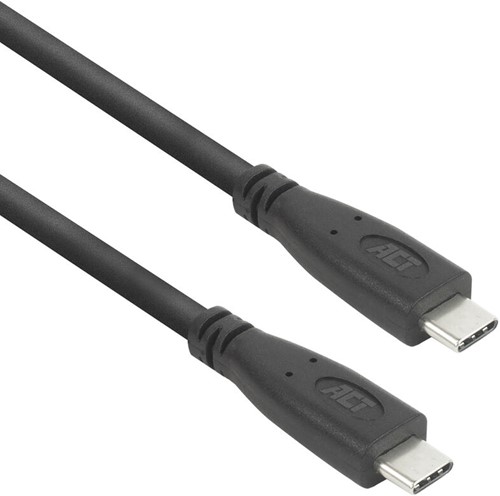 ACT AC7445 USB-kabel USB 3.2 Gen 2 (3.1 Gen 2) 5 m USB C Zwart
