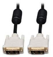 Ergotron DVI Dual-Link Monitor Cable DVI kabel 3 m DVI-D Zwart, Wit