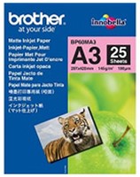 Brother BP60MA3 Inkjet Paper papier voor inkjetprinter A3 (297x420 mm) Mat 25 vel Wit-2