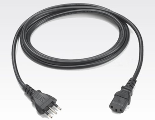Zebra 50-16000-671R electriciteitssnoer Zwart 1,8 m CEI 23-16-2