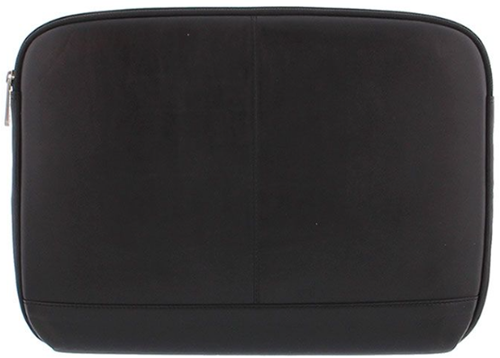 Manasse Laptop Sleeve 14" Zwart soft nappaleer