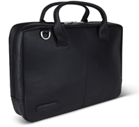 Nappa Leren Laptoptas 15.6" Zwart