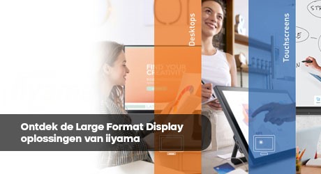 Ontdek de Large Format Display oplossingen van iiyama