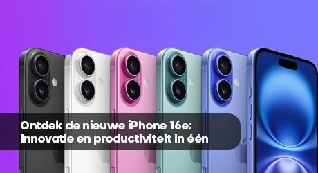 Ontdek de nieuwe iPhone 16e: Innovatie en productiviteit in één