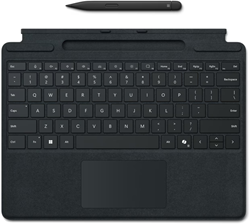 Surface Pro-toetsenbord met Slim Pen Zwart