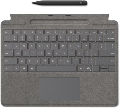 Surface Pro-toetsenbord met Slim Pen - Platinum