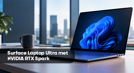 Surface Laptop Ultra met NVIDIA RTX Spark