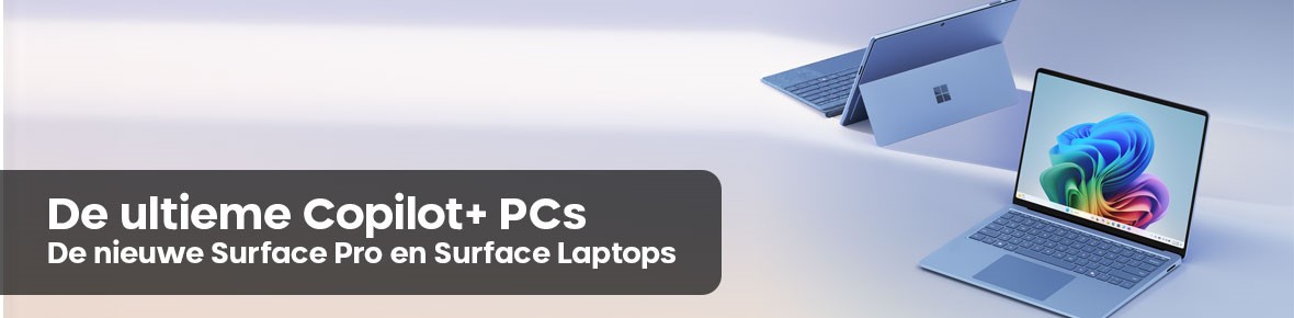 De ultieme Copilot+ PCs - De nieuwe Surface Pro en Surface Laptops