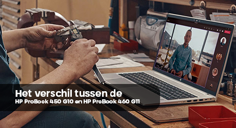 Het verschil tussen de HP ProBook 450 G10 en HP ProBook 460 G11